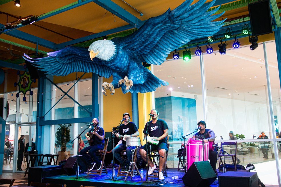 Bar do Zeca Pagodinho. Unidade do Vogue Square só não tem samba às segundas — Foto: Divulgação/Vitor Faria