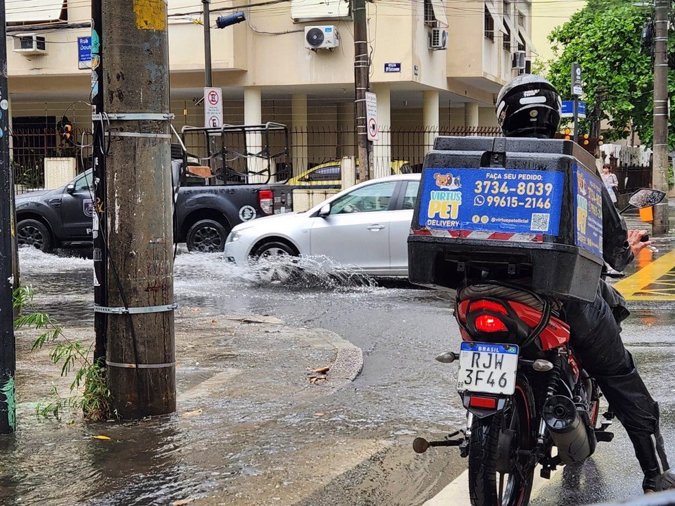 Chuva no Rio — Foto: Pedro Henrique Carvalho / Arquivo pessoal