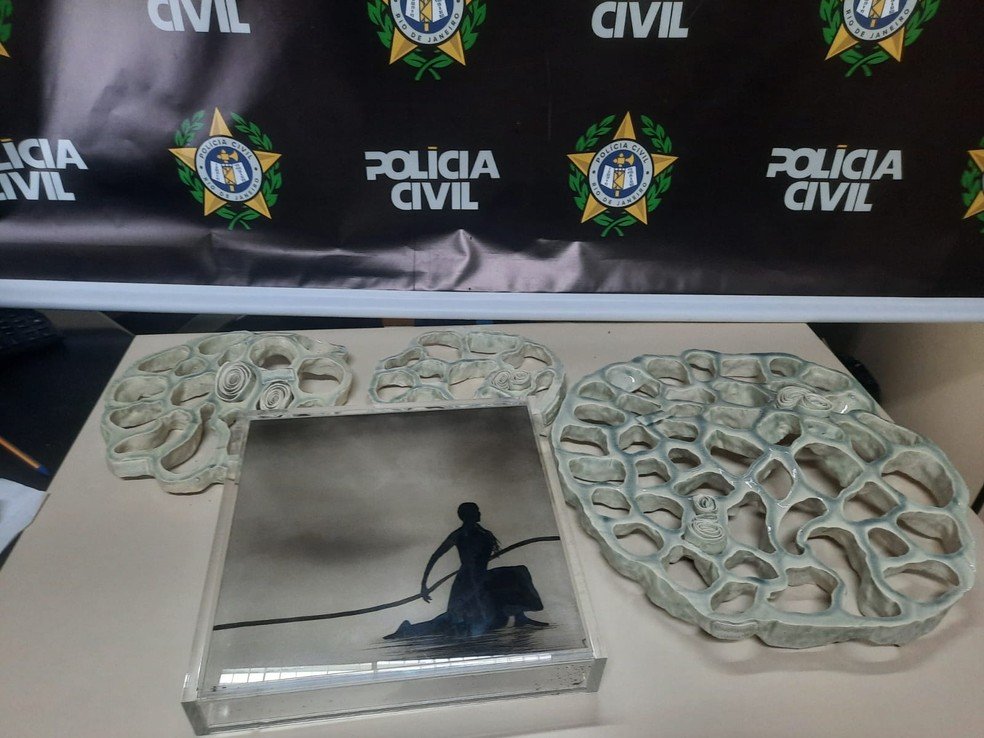 Segundo a Polícia Civil, os objetos furtados por João Ricardo Mendes estão avaliados em cerca de R$ 28 mil — Foto: Divulgação